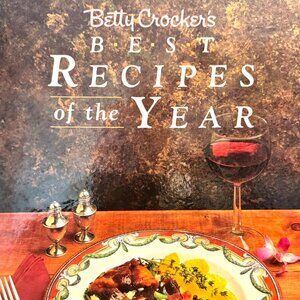 Betty Crocker's BEST RECIPES of the YEAR Hardcover Recipe Cookbook First Edition